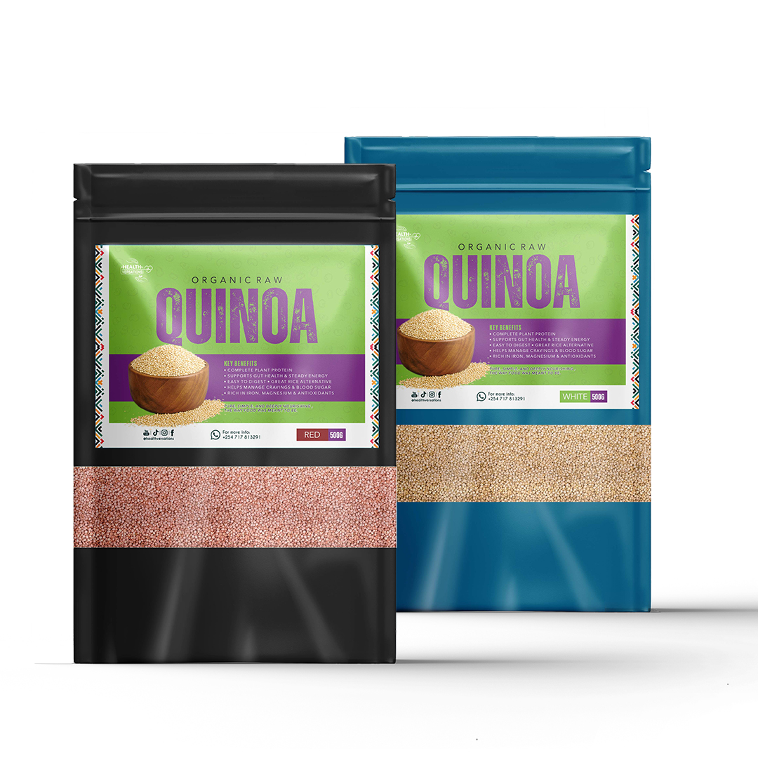 Quinoa Balance Pack. 500g white Quinoa & 500g Red Quinoa