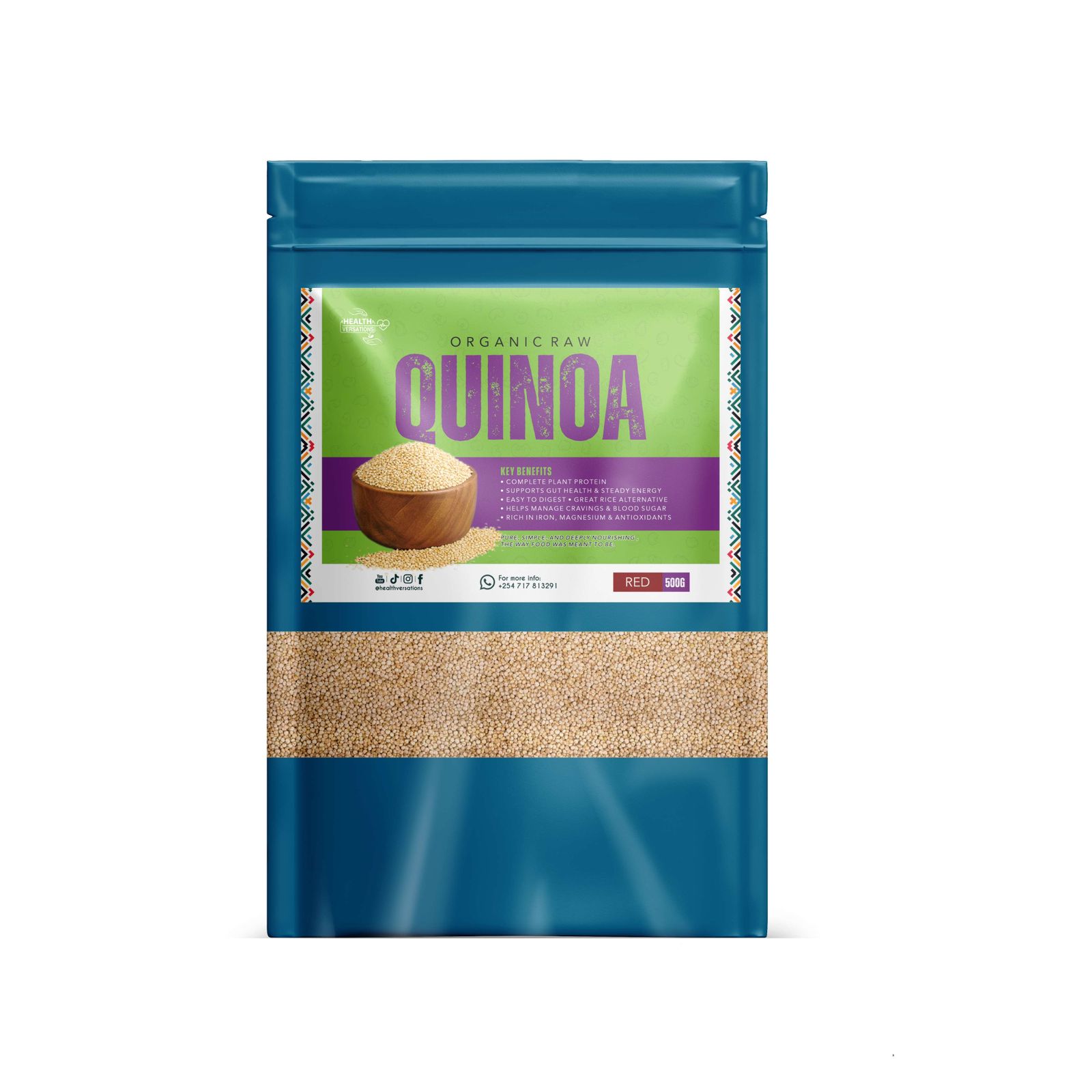 Quinoa 500g (Red)